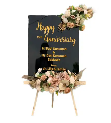 Papan Bunga Akrilik Kopen