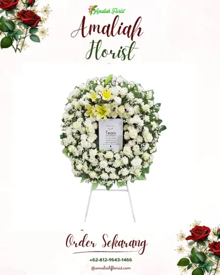 Krans Bunga Duka Kopen